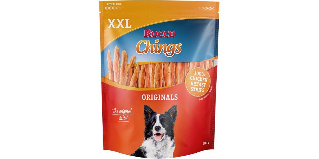 Rocco Chings XXL – 900 g Strisce petto di pollo…
