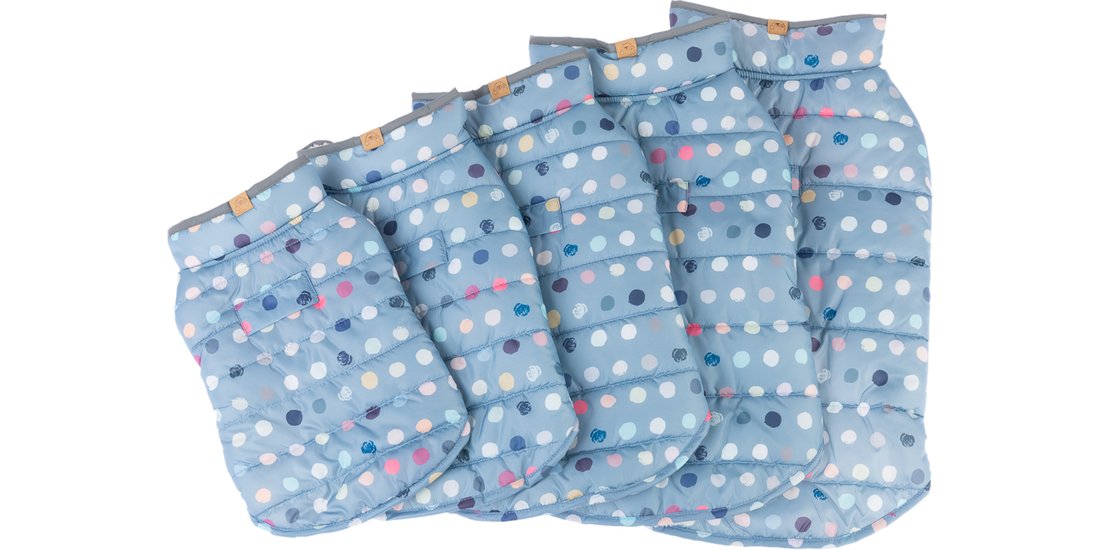 Mantella per cane TIAKI Comfy Dots – ca. 45 cm…