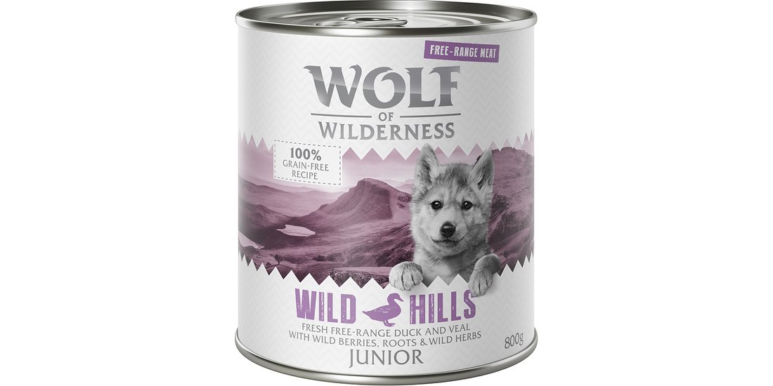 Wolf of Wilderness “Carne allevata all’aperto…