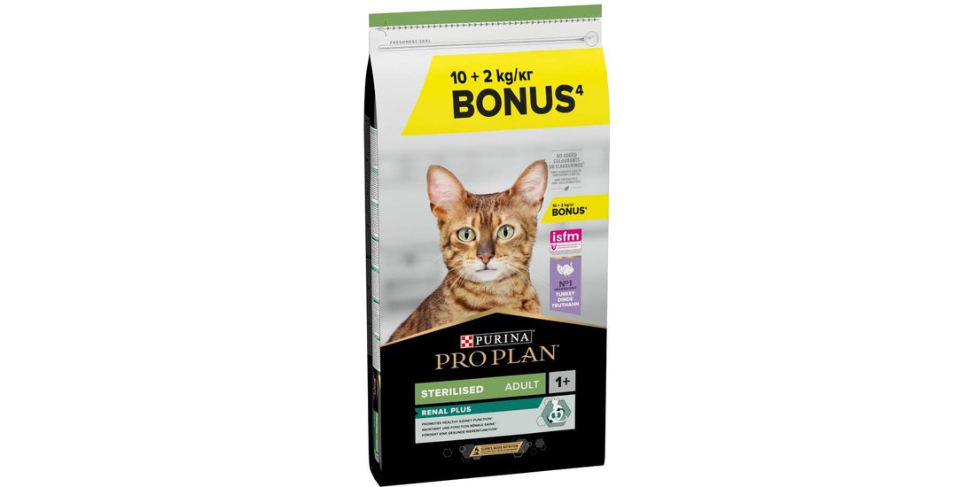 PURINA PRO PLAN Sterilised Adult Renal Plus Tacchino…