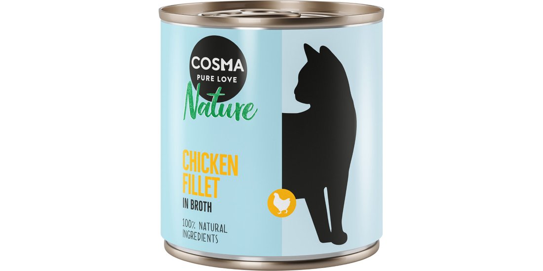 Cosma Nature 6 x 280 g Alimento umido per gatti…