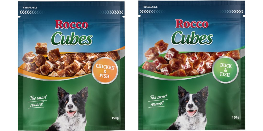 Set risparmio! Rocco Cubes – Mix: 6 x 150 g Pollo…