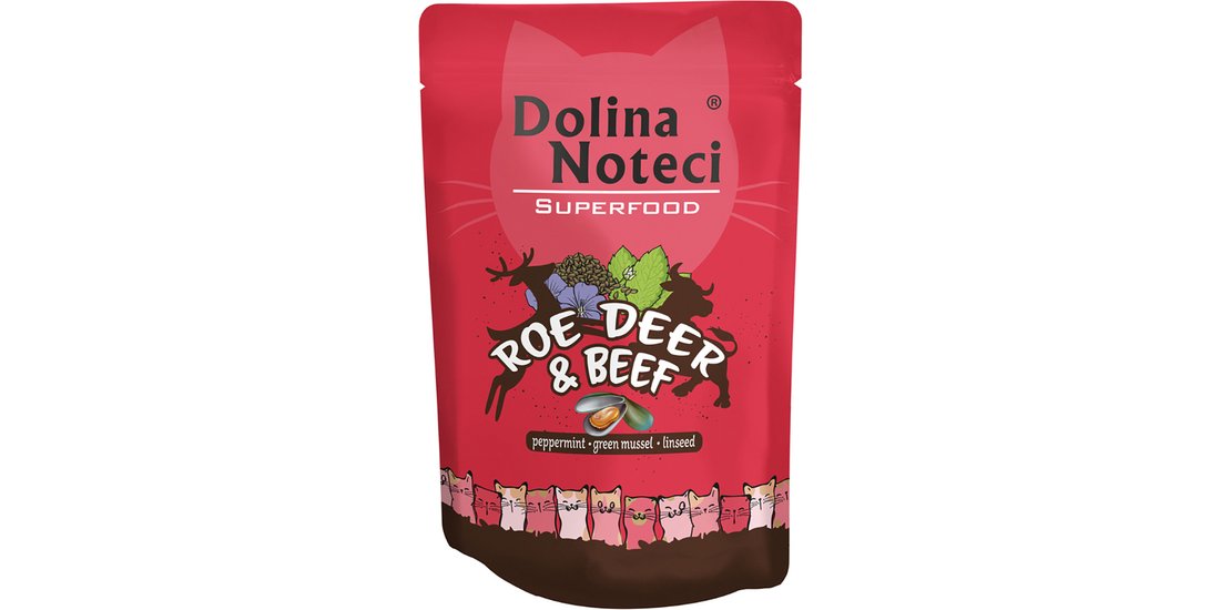 Dolina Noteci Superfood 10 x 85 g – Cervo e manzo…