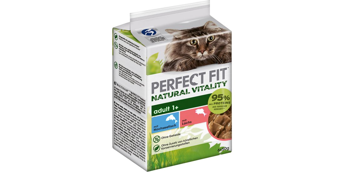 Perfect Fit Natural Vitality Adult 1+ con Pesce…