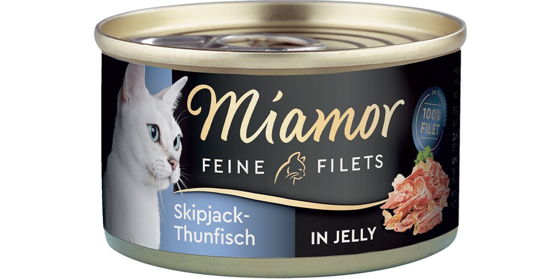 Miamor Delicato Filetto 1 x 100 g – Tonno Skipjack…