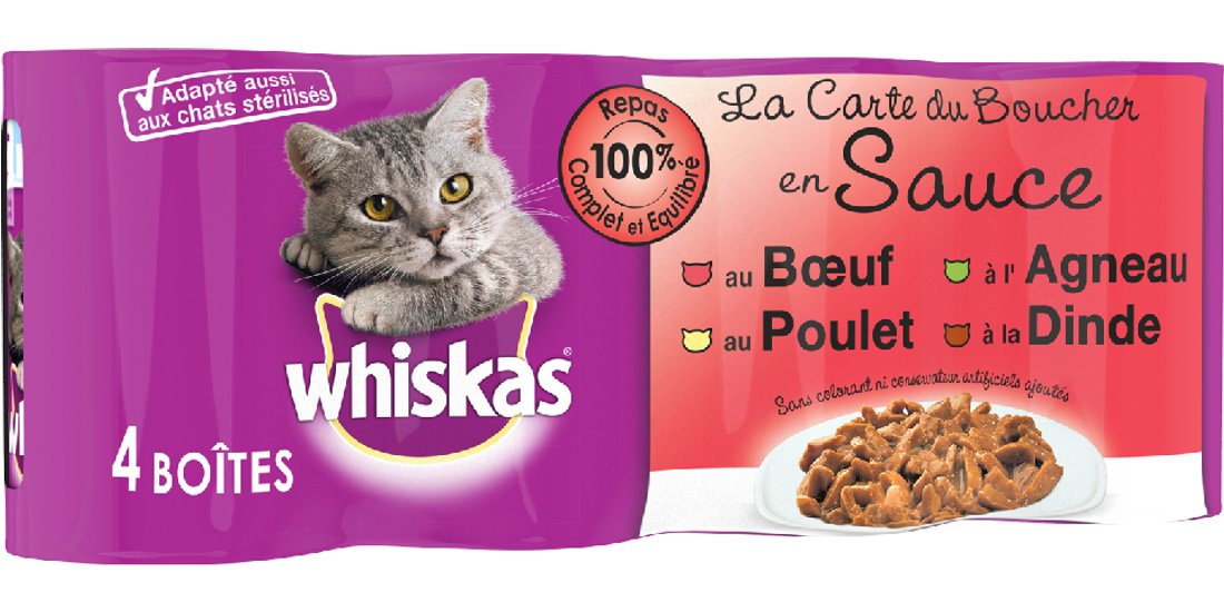 Whiskas La Carte 24 x 390 / 400 g – 24 x 400 …