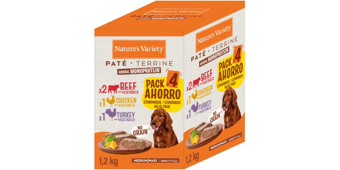 Nature’s Variety Paté No Grain Adult Medium/Maxi…