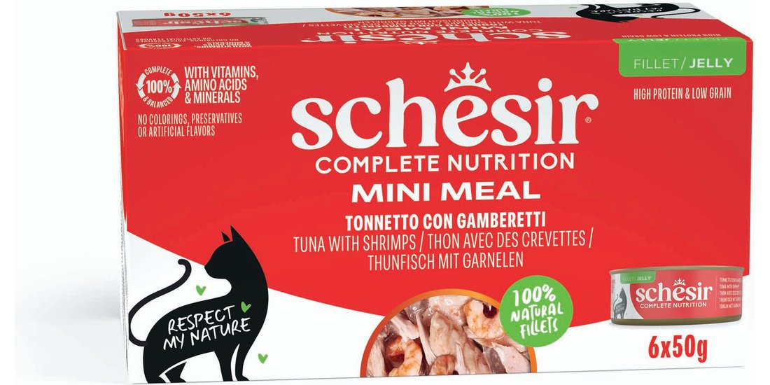 Schesir Complete Nutrition Filetto in gelatina…