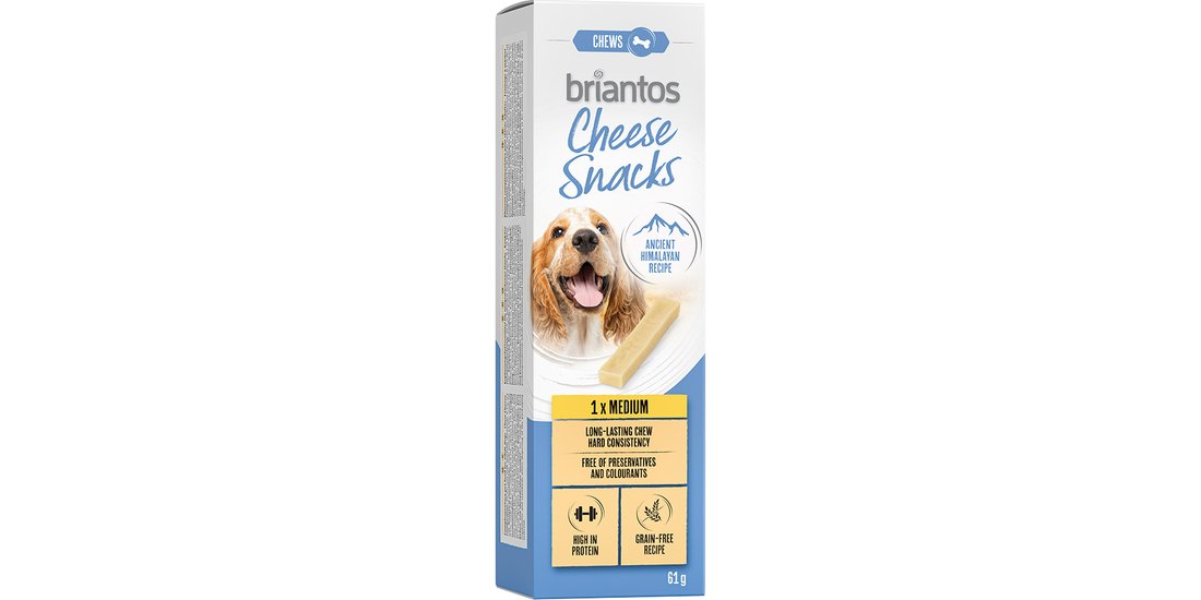 Briantos Cheese Snack per cane – Set %: 2 x …