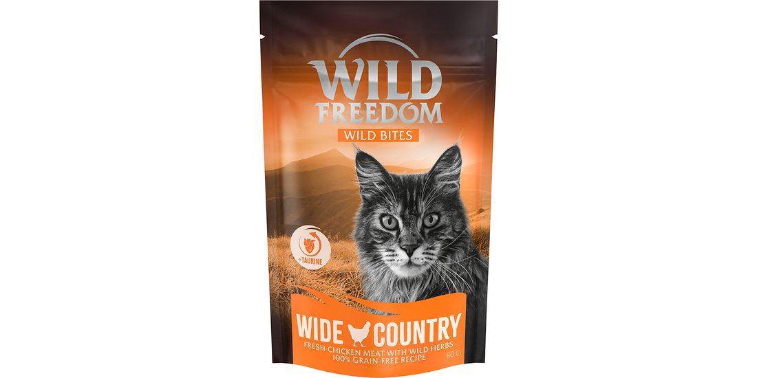 Wild Freedom – Wild Bites 80 g Snack senza cereali…