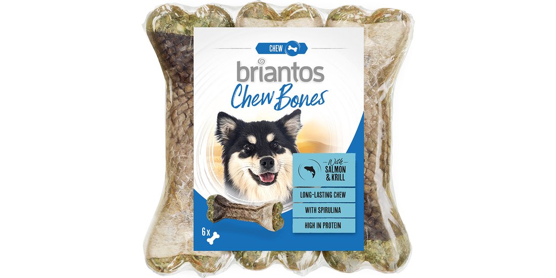 Briantos Chew Bones con Salmone e Krill Snack…
