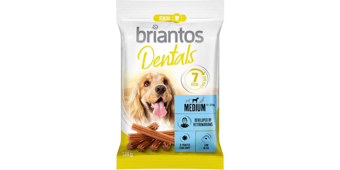 Briantos Dentals Snack per cani – Medium (56 …