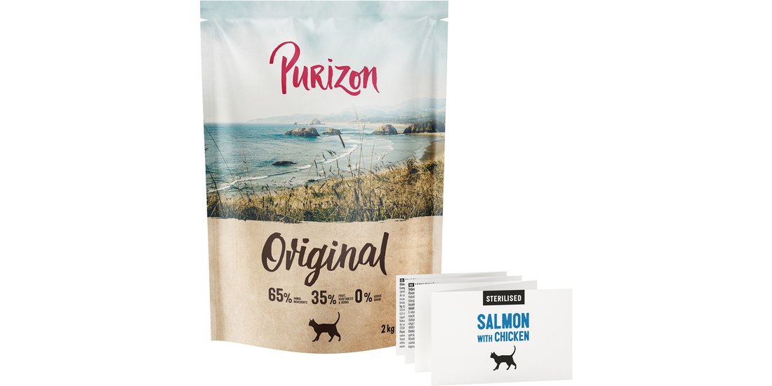 Purizon Original Sterilised Salmone con Pollo…