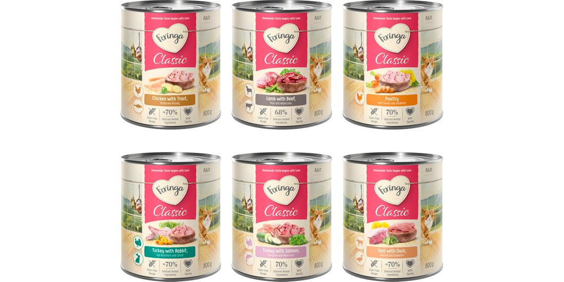 Feringa Classic Meat Menù 6 x 200 / 800 g Pacco…