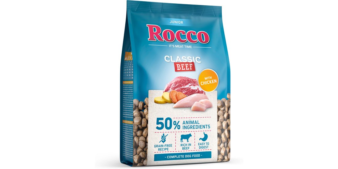 Rocco Junior Classic Manzo con Pollo – 1 kg