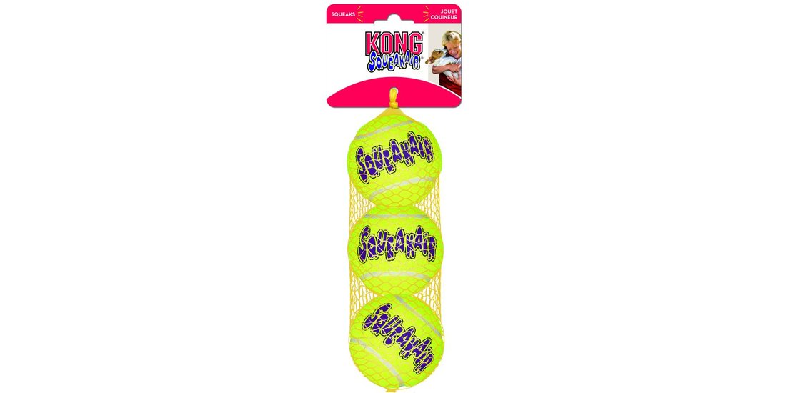 KONG Palline SqueakAir – Set %: 2 x S (6 palline…