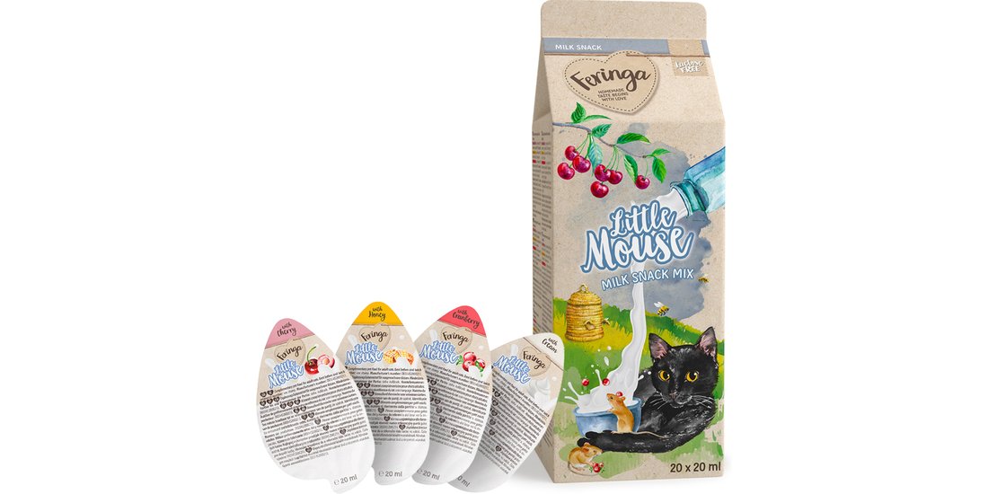 Feringa Little Mouse Milk Snack per gatti – 20…
