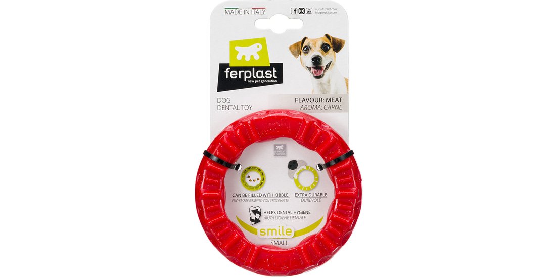 Gioco per cani Ferplast Smile Anello da masticare…