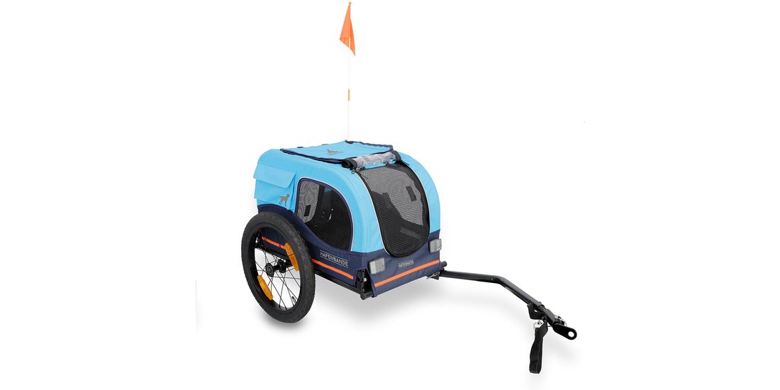 Rimorchio per bici HAFENBANDE Cabby S con due…