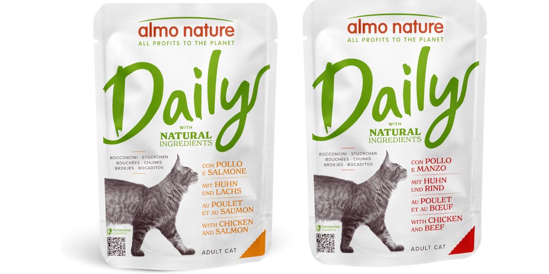 Almo Nature Daily 24 x 70 g umido gatto – Mix…