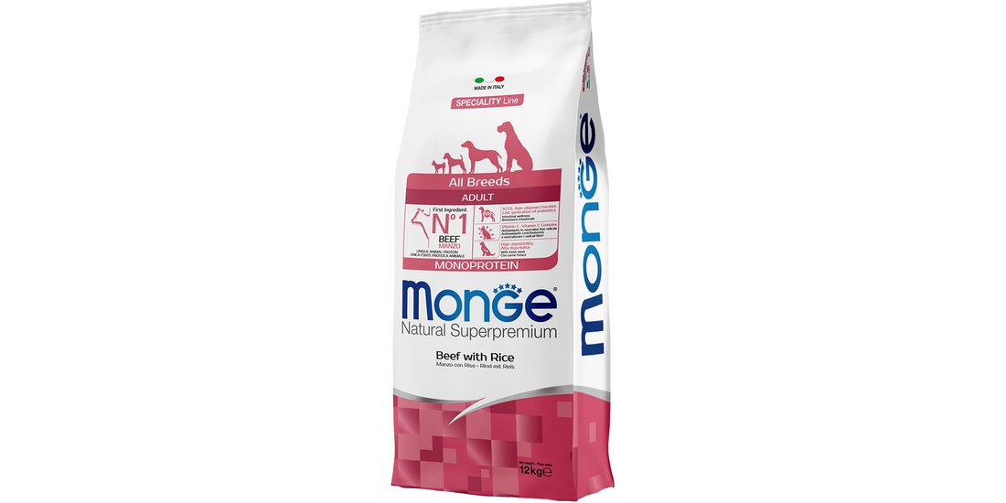 Monge All Breeds Adult Monoprotein Manzo con …