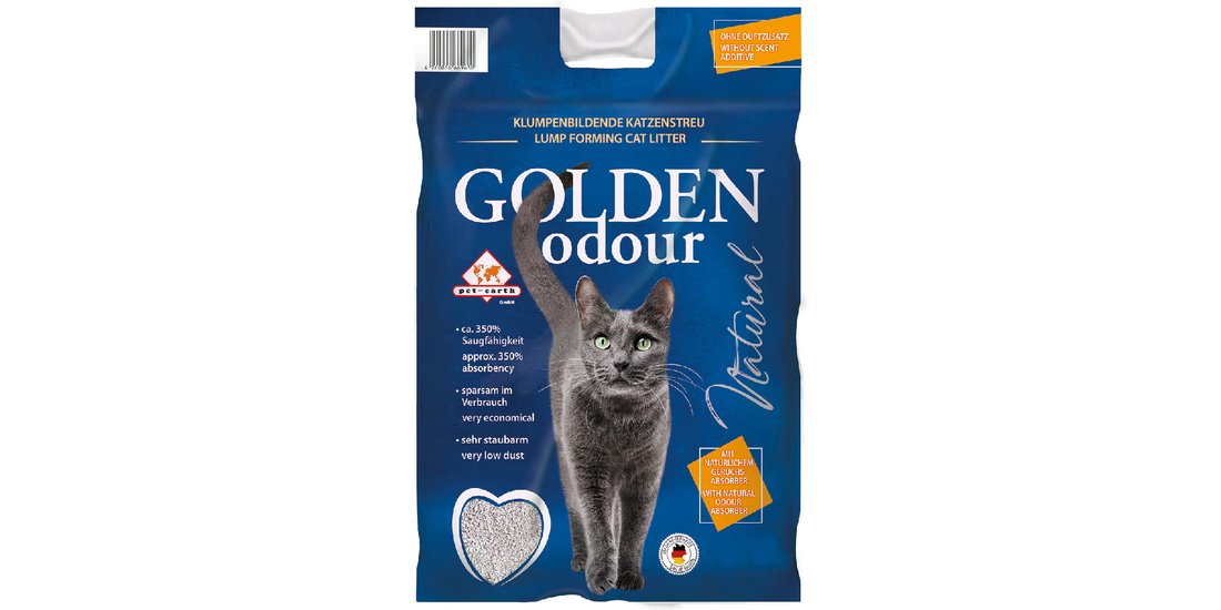 Lettiera Golden Odour Natural – 14 kg
