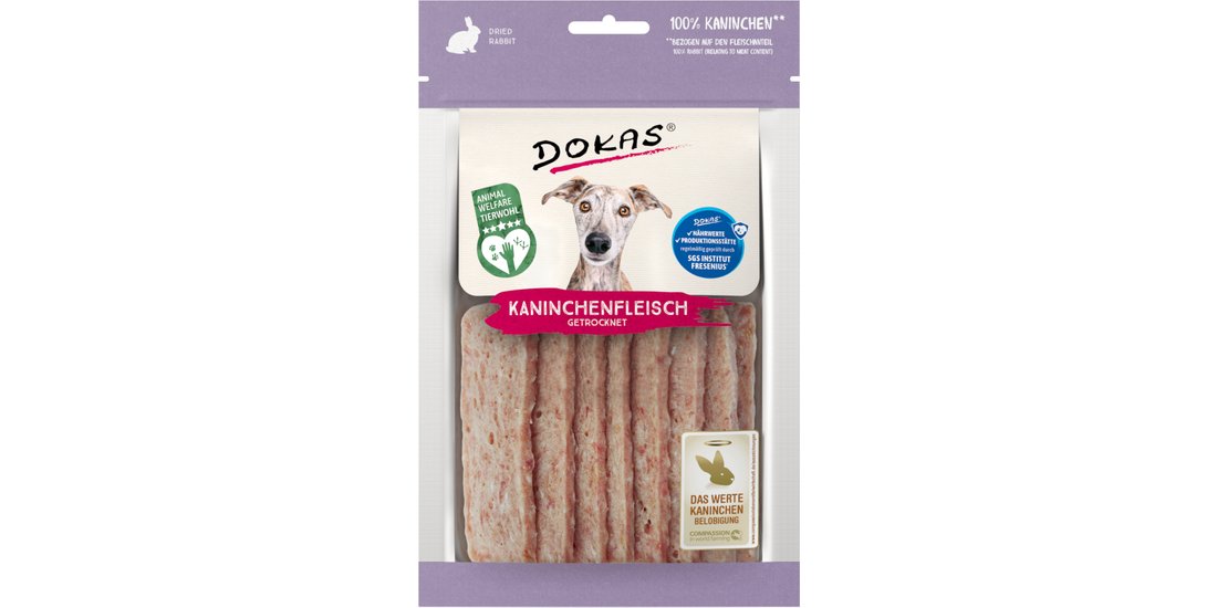 Dokas Snack di carne con coniglio – 70 g