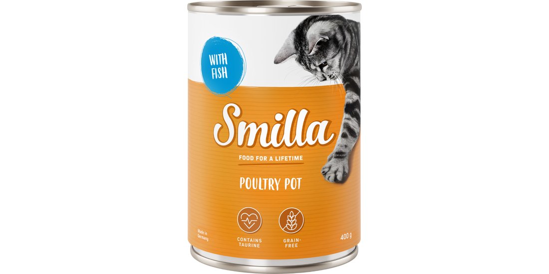 Smilla Delizie al Pollo 6 x 400 g umido gatto…