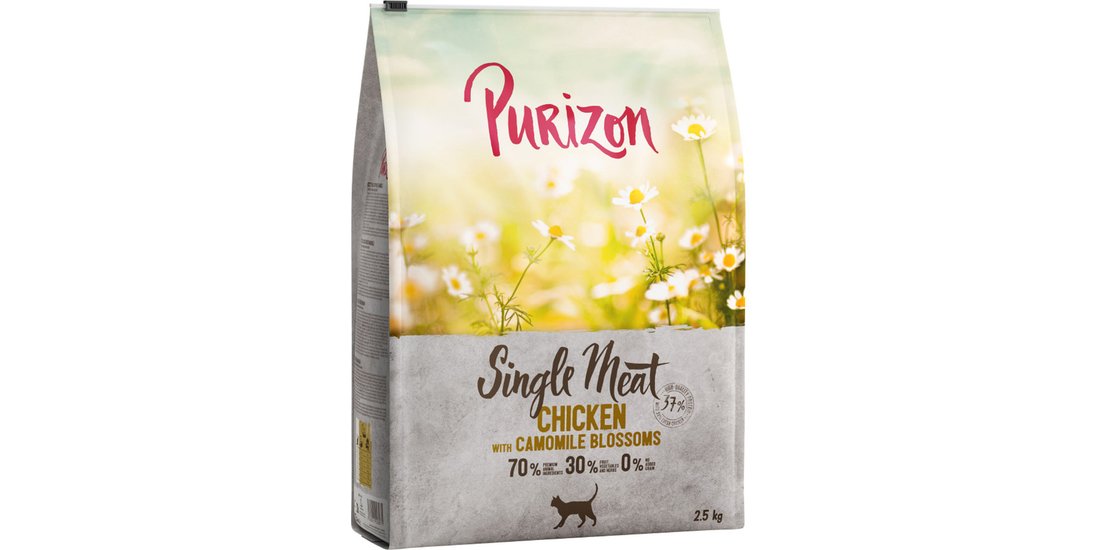 Purizon Single Meat Pollo con Fiori di camomilla…