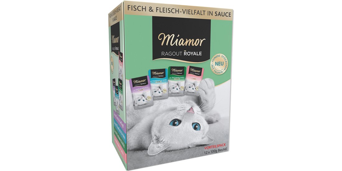 Miamor Ragù Royal Pacco misto 12 x 100 g Alimento…