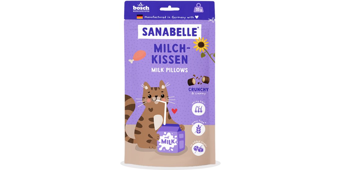 Sanabelle Snack – 55g Fagottini al Latte