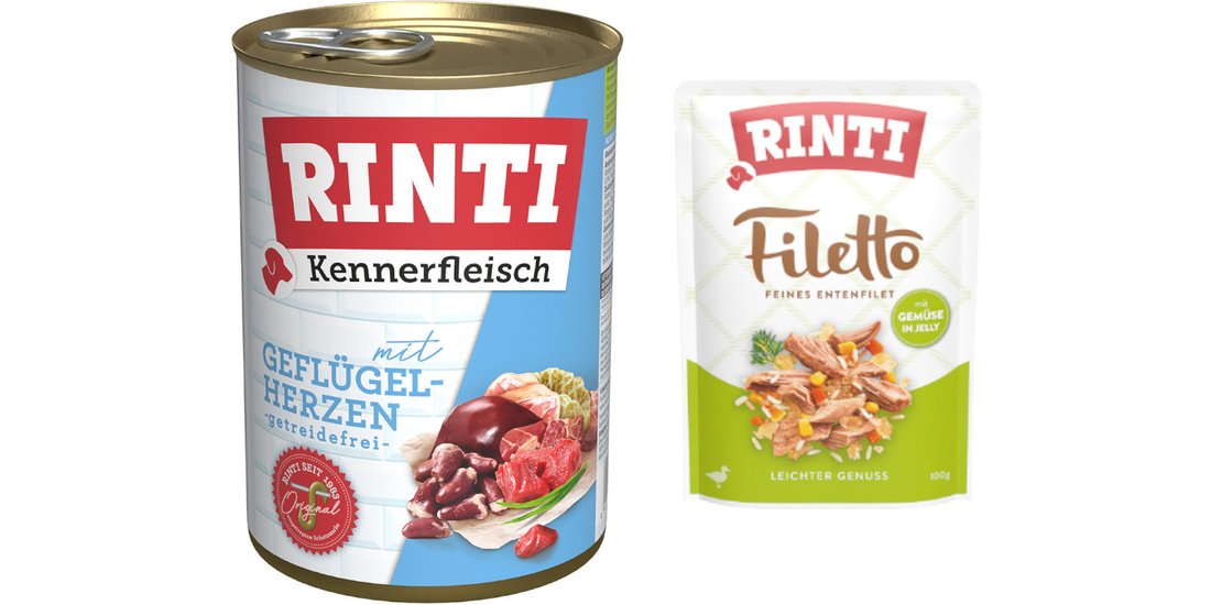 6 x 400 g RINTI Kennerfleisch + 100 g Filetto…