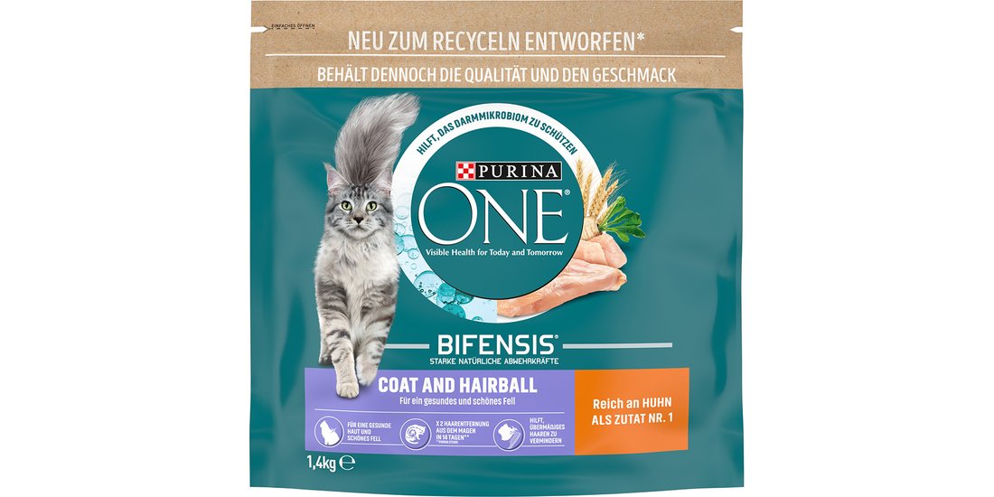 PURINA ONE Coat & Hairball Crocchette per gatti…