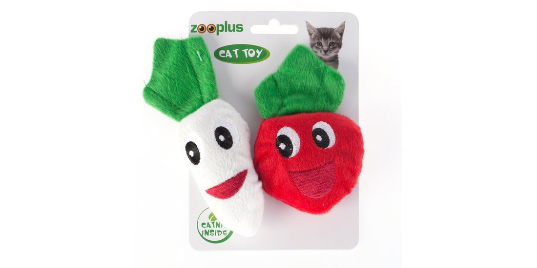 Gioco Verdure con catnip – 2 pz