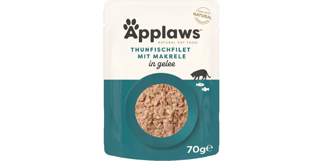 Applaws Buste in gelatina 32 x 70 g – Tonno con…