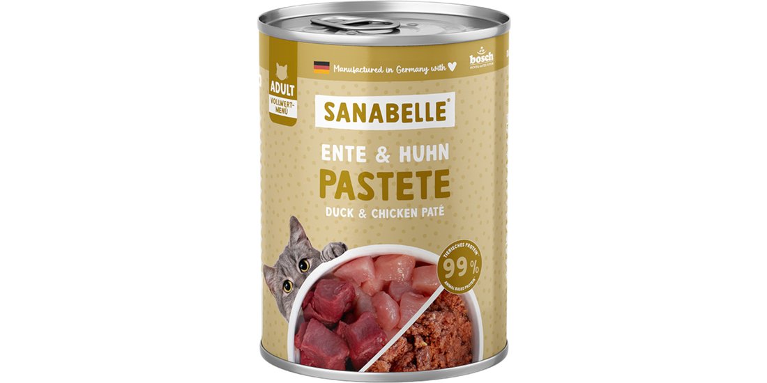 Sanabelle All Meat 6 x 400 g Alimento umido per…