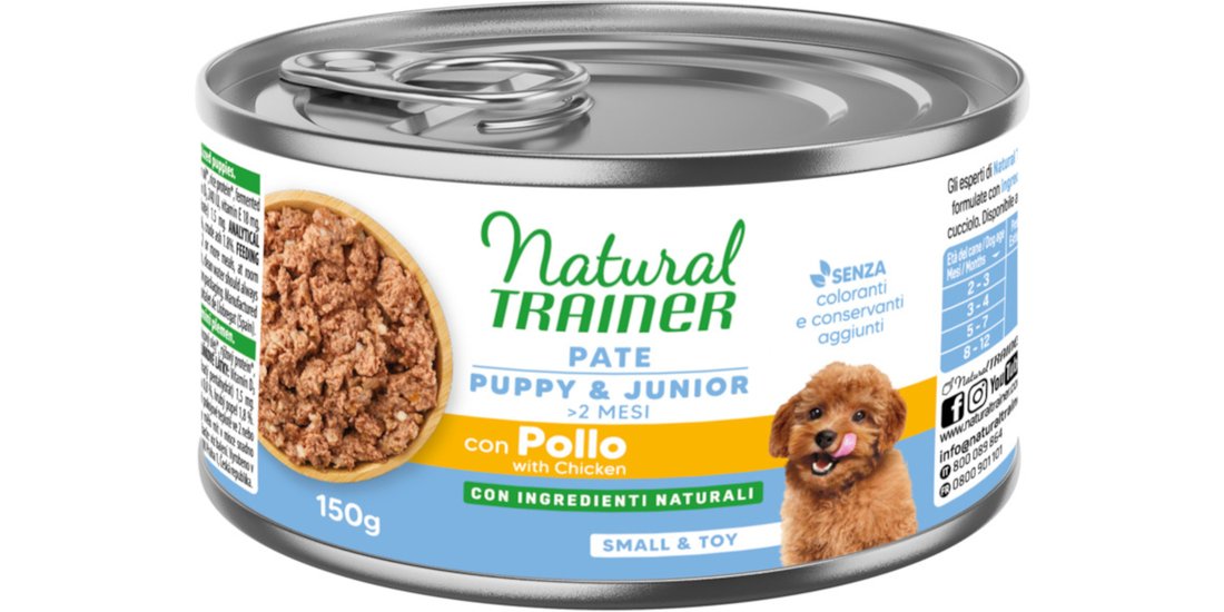 Natural Trainer Pate Small & Toy Puppy & Junior…