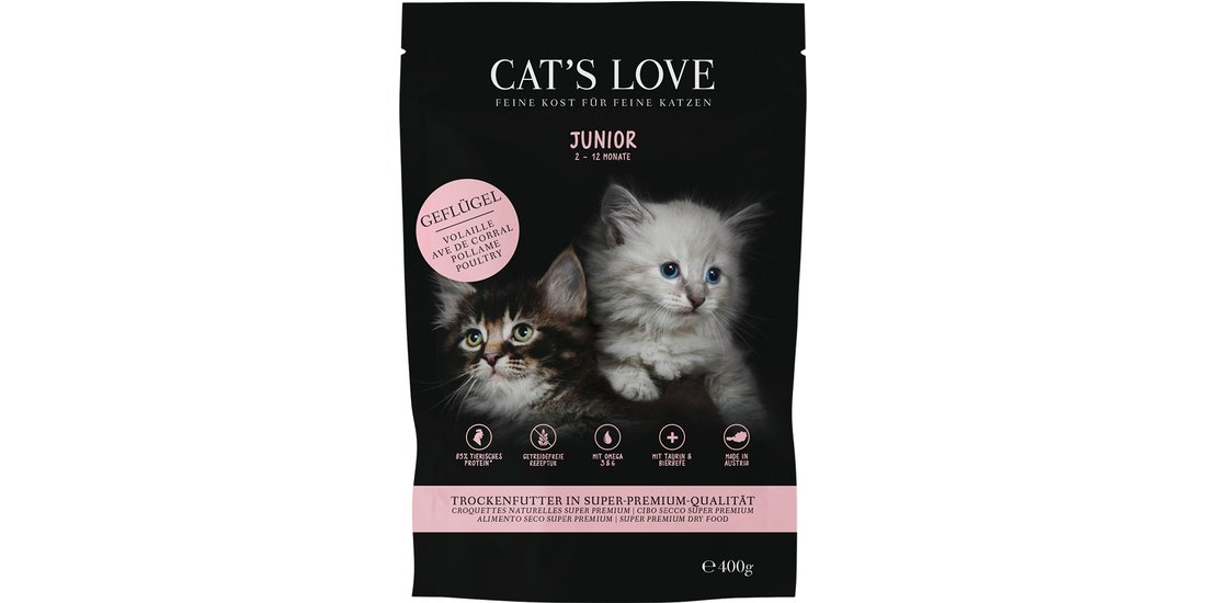 Cat’s Love Junior Pollo Crocchette per gatto – …