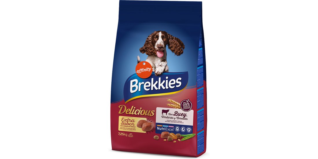 Brekkies Delicious Manzo Crocchette per cane – …