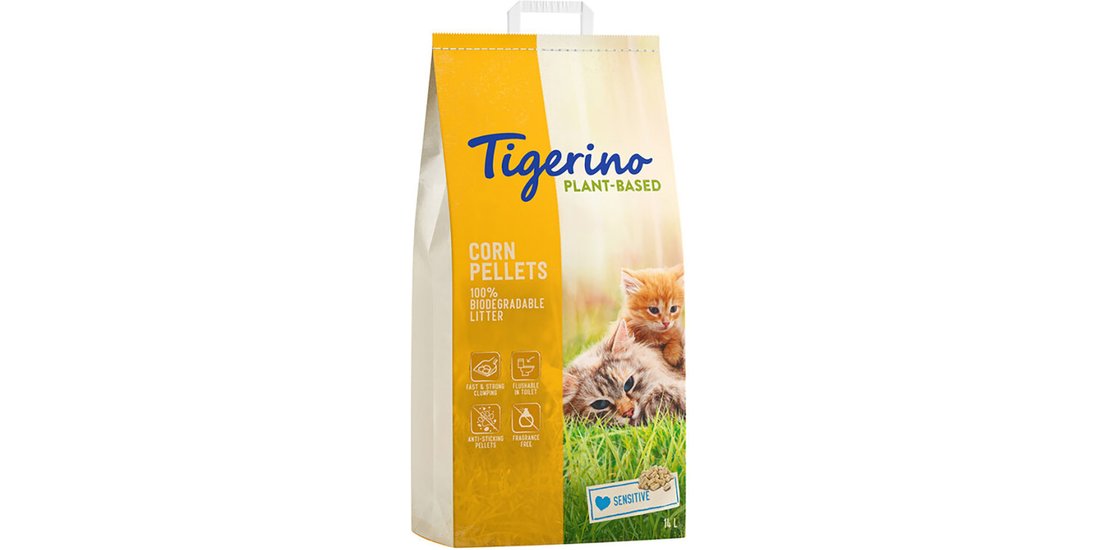 Lettiera Tigerino Plant-Based Mais – Sensitive…