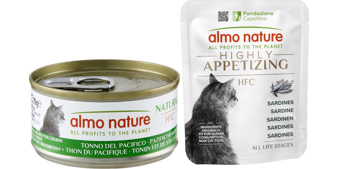 24 x 70 g Almo Nature HFC Natural Alimento umido…