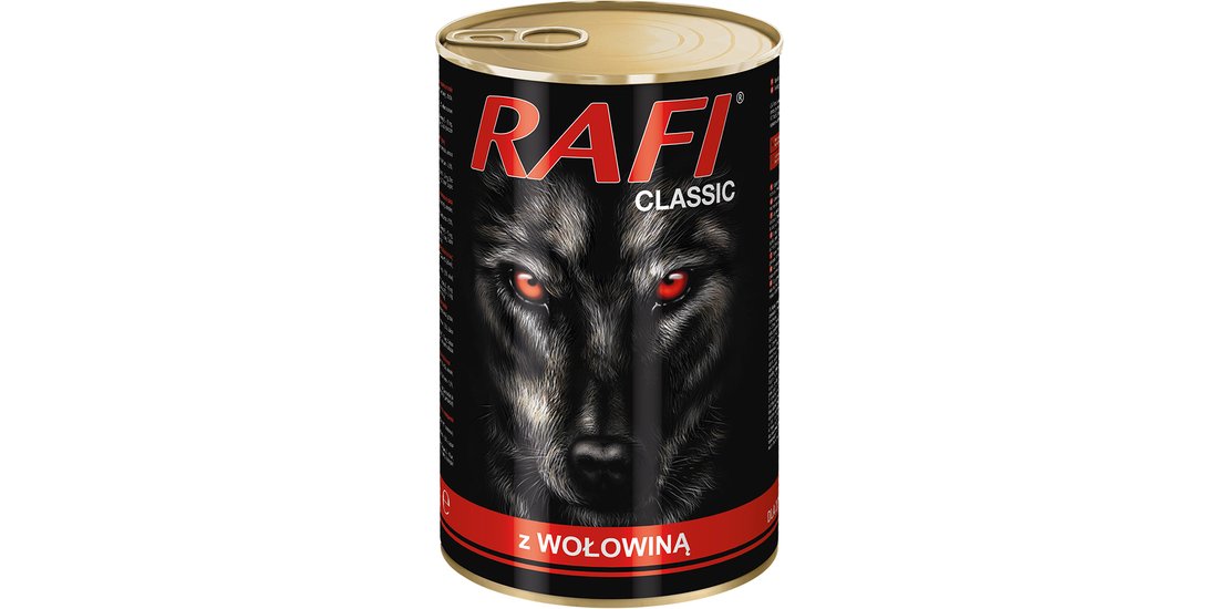 Rafi Dog 6 x 1240 g – Manzo