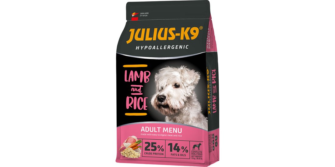 JULIUS-K9 High Premium Adult Hypoallergenic Agnello…