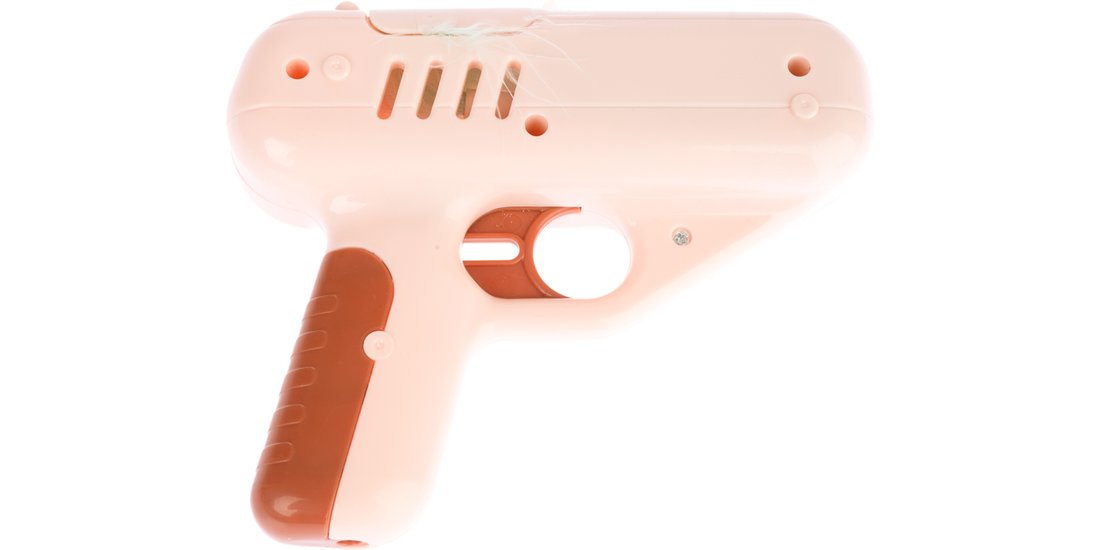 Gioco per gatti TIAKI pistola con piuma – 1 pz…