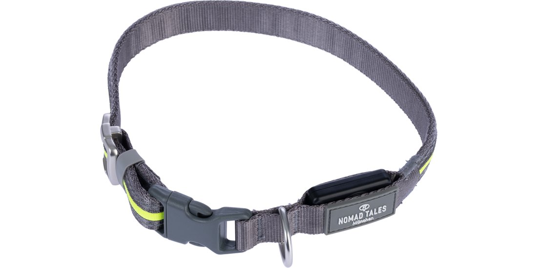 Collare in nylon Nomad Tales Spirit USB LED giallo…