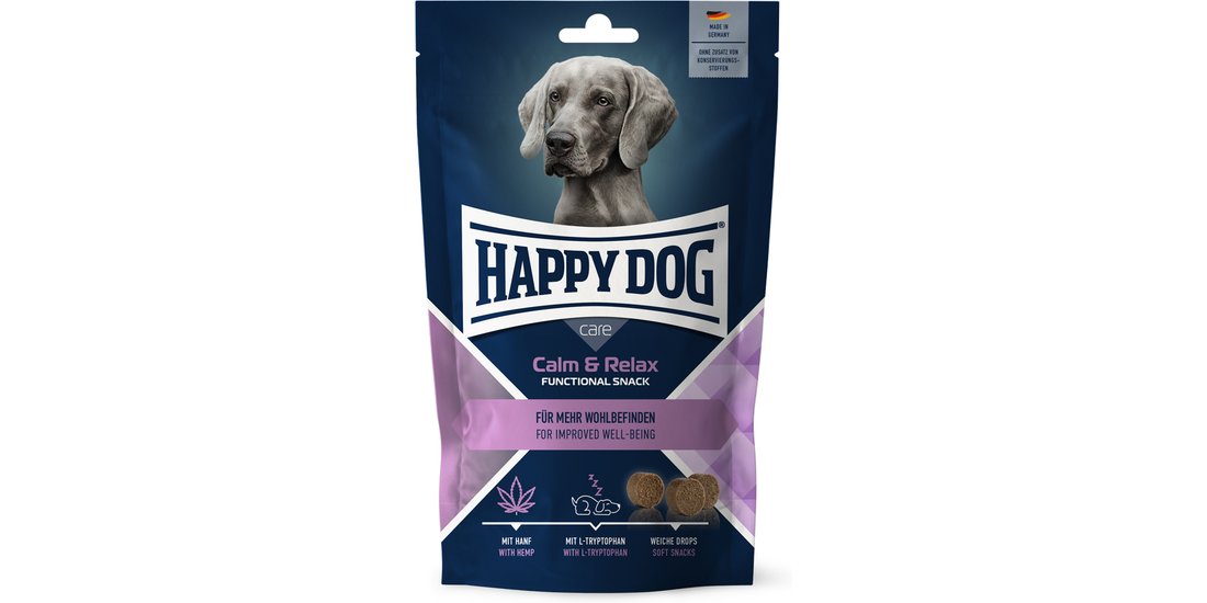 Happy Dog Care Snack per cane – 100 g Calm & …