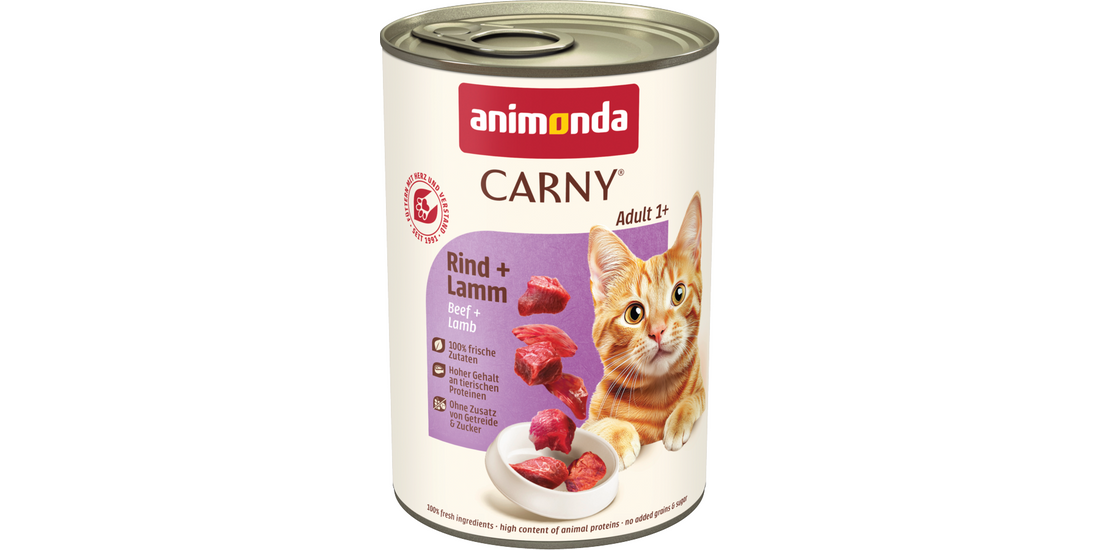 animonda Carny Adult 12 x 400 g – Manzo & Agnello…