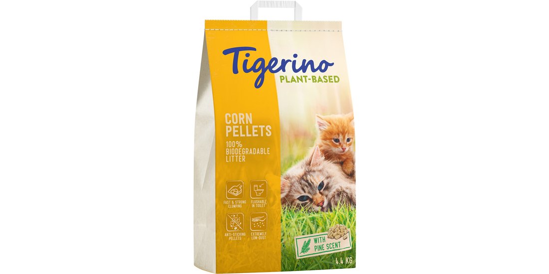 Lettiera Tigerino Plant-Based Mais – Profumo …