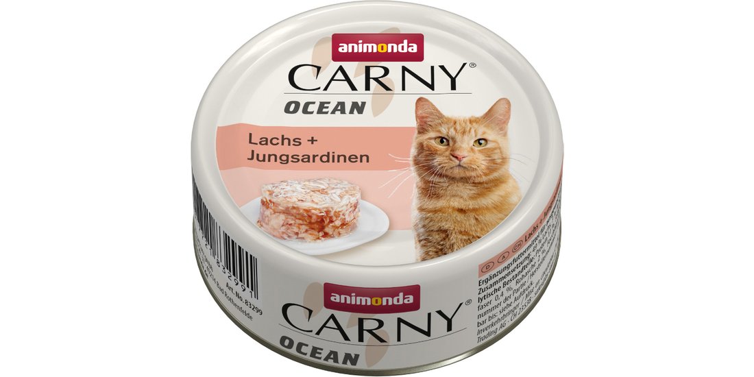 animonda Carny Ocean 12 x 80 g – Salmone + Sardine…
