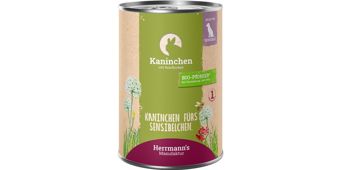 Herrmann’s Selection Sensible 12 x 400 g – Coniglio…